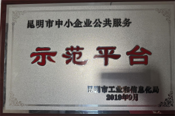 2019年云南省中小企業(yè)公共服務示范平臺