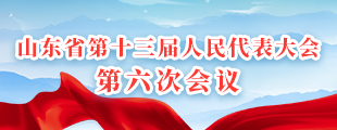 山東省第十三屆人民代表大會第六次會議【歸檔】